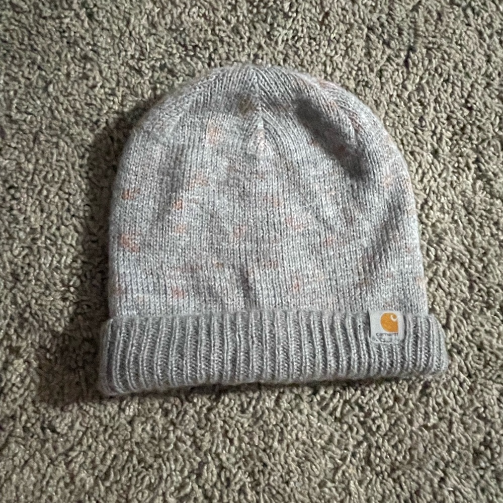 Grey Womens Carhartt beanie